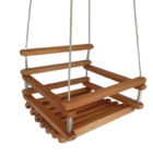 Balanço Gangorra Infantil Madeira Selada 40x35 Suporta 80 Kg