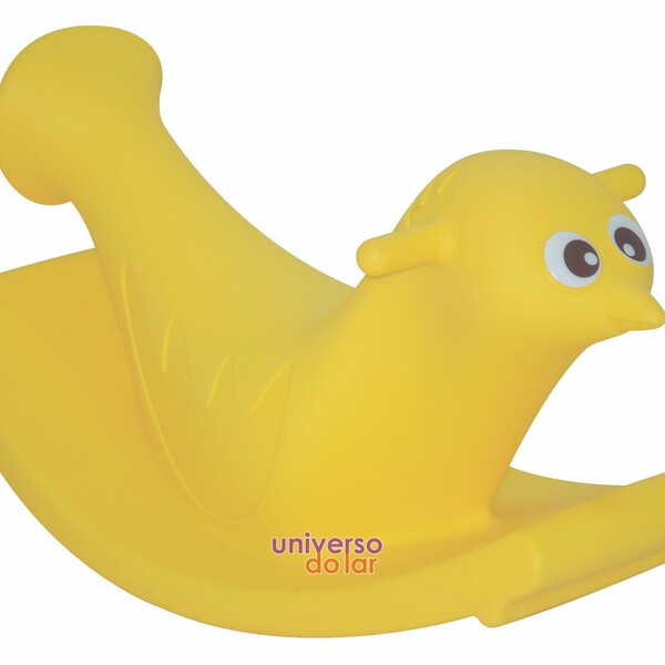 Balanço Infantil Tramontina Cuckoo Em Polietileno Amarelo