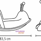 Balanço Infantil Tramontina Dindon Em Polipropileno Amarelo