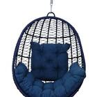 Balanço Macaipe Em Corda Náutica Azul Marinho