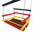 Balanço Madeira 40x35 Colorido