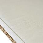 Balanço para Jardim Aço 3 Lugares Medena 216x185cm Bege Naterial