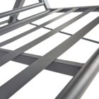 Balanço para Jardim Aço 3 Lugares Odyssea 212X189cm Cinza Naterial