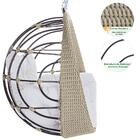 Balanço Suspenso A34 Perola (ninho) Em Aluminio E Corda Nauti