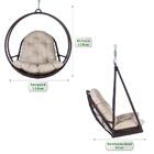 Balanço Suspenso Londres Marrom A27 (ninho) Em Aluminio E Cor