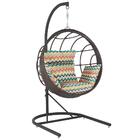 Balanço Suspenso Ninho Em Aluminie Fibra Argila E Suporte De