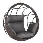 Balanço Suspenso Ninho Em Alumínio E Fibra Sintética Argila E