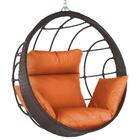 Balanço Suspenso Ninho Em Alumínio E Fibra Sintética Argila E