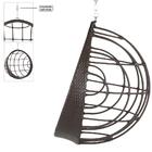 Balanço Suspenso Ninho Em Alumínio E Fibra Sintética Argila E