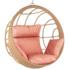 Balanço Suspenso Ninho Em Alumínio E Fibra Sintética Ráfia E