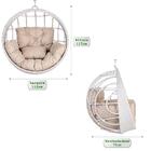 Balanço Suspenso Perola Marmore A27 (ninho) Aluminio E Fibra