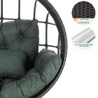 Balanço Suspenso Perola Tabaco A09 (ninho) Aluminio E Fibra C