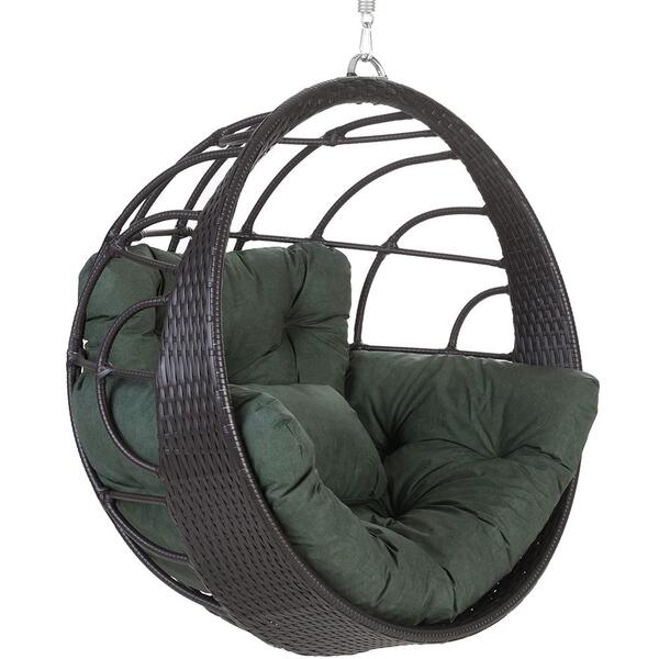 Balanço Suspenso Perola Tabaco A09 (ninho) Aluminio E Fibra C