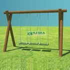 Balanço Triplo Madeira