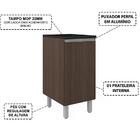 Balcao 01 Porta Com Tampo 40cm 12518 Evidence Pln