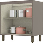 Balcão 02 Portas 80 Cm Belize Henn