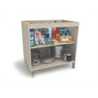 Balcão 02 Portas Para Cozinha Sem Tampo C656 Versatti Nacre -