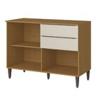 Balcão 1,20 Cm Para Cozinha 3 Portas 2 Gavetas Raiar Atacama/