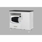 Balcão 105cm Tampo Fechado Classic Branco