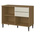 Balcão 120cm 03 Pts 02 Gav Com Tampo 2005810 Armoveis