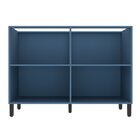 Balcão 120cm 2 Portas Cozinha Flórida Azul Órion
