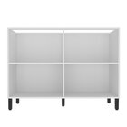 Balcão 120cm 2 Portas Cozinha Flórida Branco Ártico