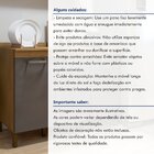 Balcão 120cm 3 Portas 1 Gaveta São Luis Cinamomo/grafite