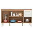 Balcão 150cm Sem Tampo 3 Portas 2 Gavetas Savoy D02 Amendola