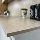 Balcão 1 Basculante 1 Gaveta Art Com Tampo 80cm Branco/ártico