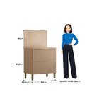 Balcão 1 Basculante 1 Gaveta Art Com Tampo 80cm Vanilla