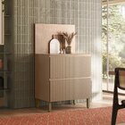 Balcão 1 Basculante 1 Gaveta Art Com Tampo 80cm Vanilla