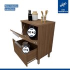 Balcão 1 Porta 1 Gaveta 64cm Texas Carvalho