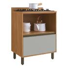 Balcão 1 Porta 1 Gaveta 70cm Mdf Ibiza Multimóveis Cr6025 Nat