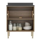 Balcão 1 Porta 1 Gaveta Calábria Multimóveis Nogueira