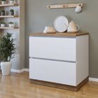 Balcão 1 Porta 1 Gaveta Com Rodapé 80 Cm 100% Mdf Rainha Bran