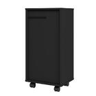 Balcão 1 Porta 1 Prateleira 4 Pés Rodízios Bho 72 Linha Line