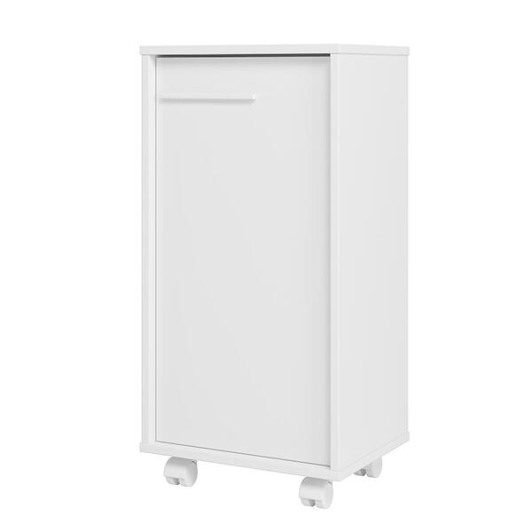 Balcão 1 Porta 1 Prateleira 4 Pés Rodízios Bho 72 Linha Line