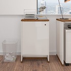 Balcão 1 Porta 1 Prateleira Tampo Mdp 25mm Berlin - Vianossa