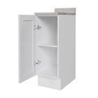 Balcão 1 Porta 30cm Com Tampo Arizona Cabecasa Madeiraorigina