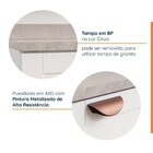 Balcão 1 Porta 30cm Com Tampo Arizona Cabecasa Madeiraorigina