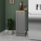 Balcão 1 Porta 30cm Com Tampo Arizona Cabecasa Madeiraorigina