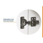 Balcão 1 Porta 40cm Com Tampo Arizona Cabecasa Madeiraorigina