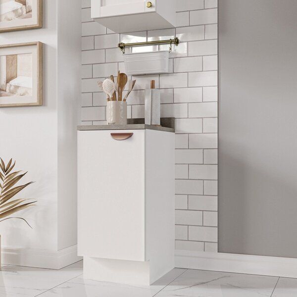 Balcão 1 Porta 40cm Com Tampo Arizona Cabecasa Madeiraorigina