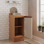 Balcão 1 Porta 40cm Com Tampo Aroeira Cabecasa Madeiraorigina