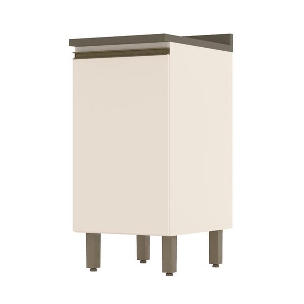 Balcão 1 Porta 40cm Com Tampo Connect - Móveis Henn