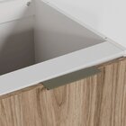 Balcão 1 Porta 40cm Sem Tampo Com Rodapé Puxador 150mm Ipanem