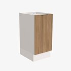 Balcão 1 Porta 40cm Sem Tampo Com Rodapé Puxador 150mm Ipanem