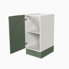 Balcão 1 Porta 40cm Sem Tampo Com Rodapé Puxador 150mm Ipanem