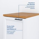 Balcão 1 Porta 41cm Com Tampo Soho Cabecasa Madeiraoriginals