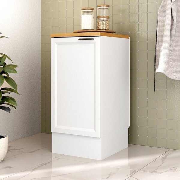 Balcão 1 Porta 41cm Com Tampo Soho Cabecasa Madeiraoriginals